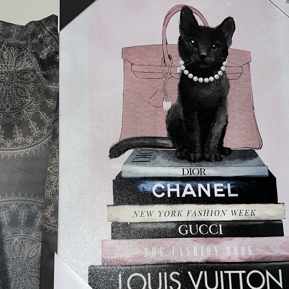 🌶️👑 Fashion Cat Canvas Wall Art - Picture 12 of 17